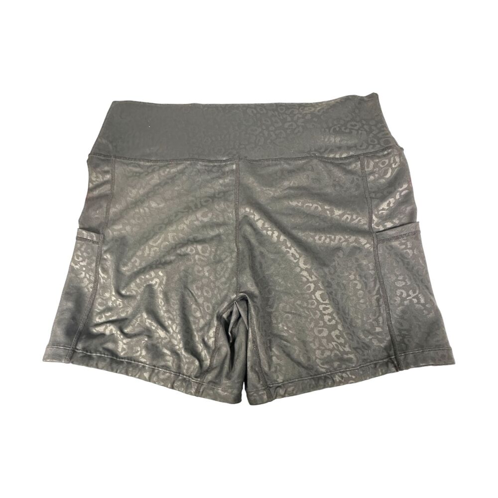 Constantly Varied Gear Animal Print Monochrome Biker Shorts Tech Pockets XXL